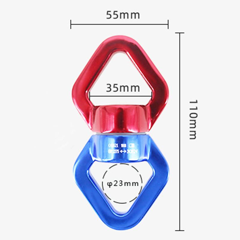 Mới 30KN Phụ Kiện Yoga Đa Năng Nhẫn Gimbal Vòng Xoay Cổng Kết Nối Quay Võng Xoay Spinner Dây Xoay Cổng Kết Nối