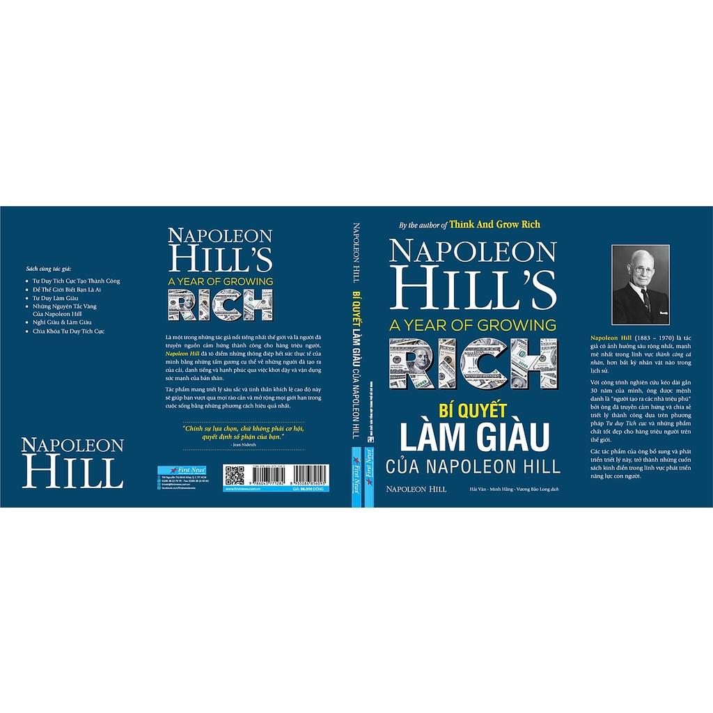 Combo Chìa Khóa Tư Duy Tích Cực + Bí Quyết Làm Giàu Của Napoleon Hill - Bản Quyền