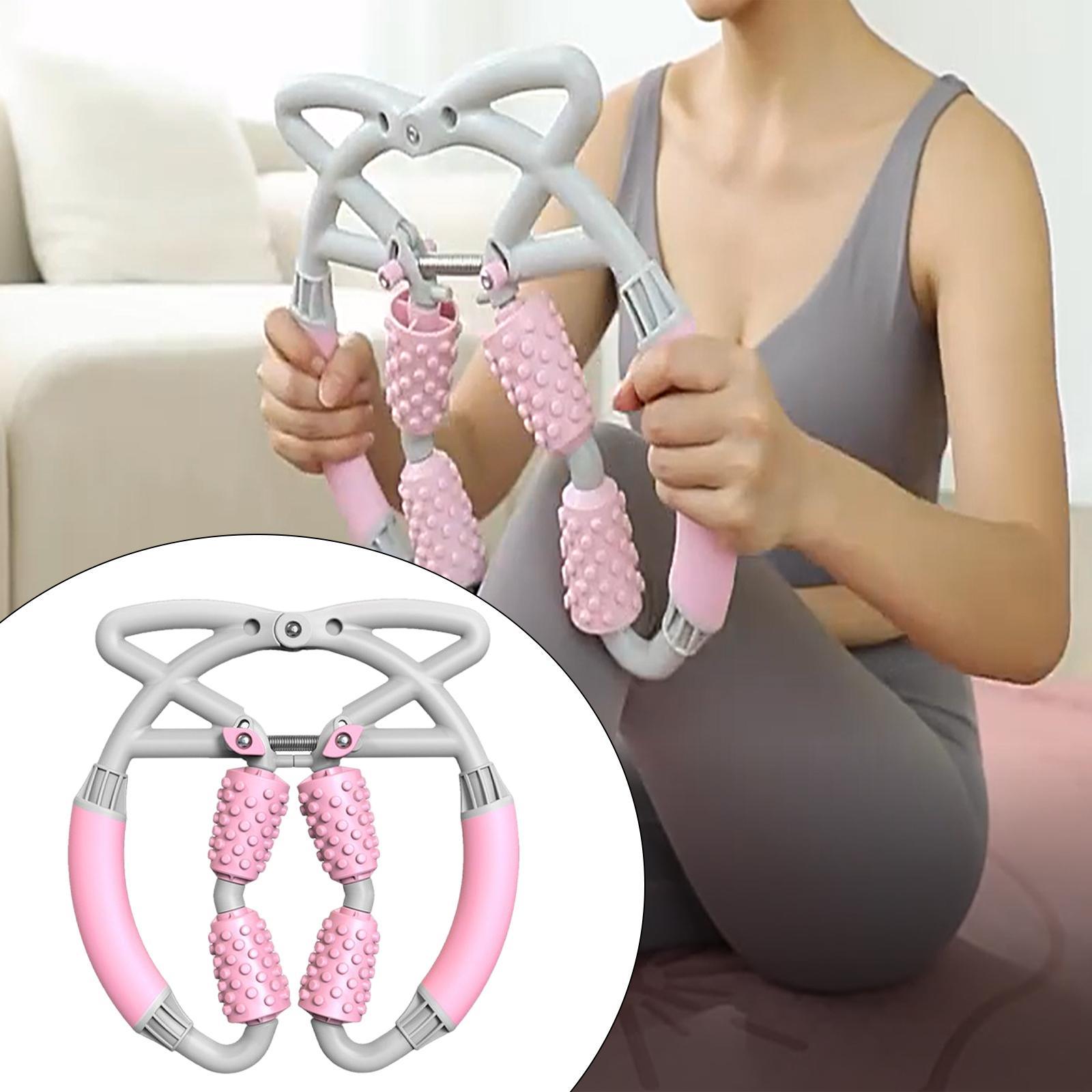 2 Pcs 360 Degree Fitness Massage Tool for Legs Thigh Neck Arm Deep Tissue
