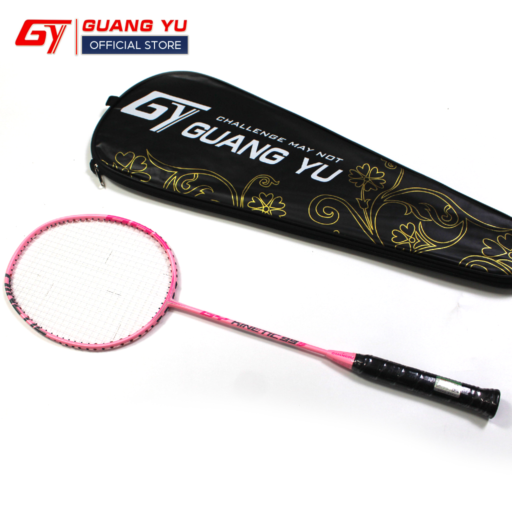 Vợt Cầu Lông Chính Hãng GUANGYU 4U Công Nghệ KINETIC 995 Full Carbon Siêu Nhẹ 84G, Công Thủ Toàn Diện Lưới Căng Sẵn 10KG - KN03