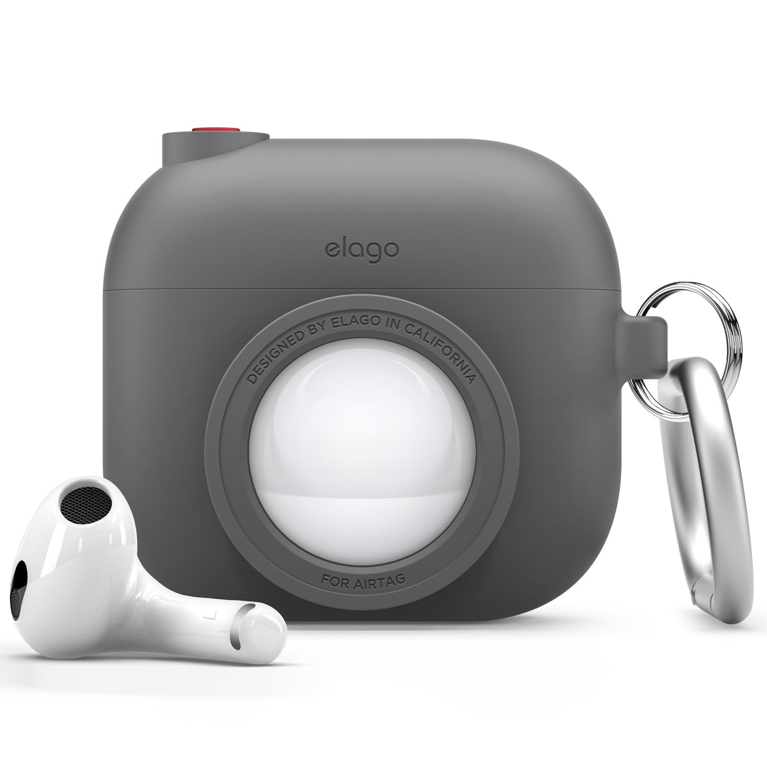 Ốp tai nghe Elago Snapshot cho Airpods 3 & AirTag - Hàng chính hãng