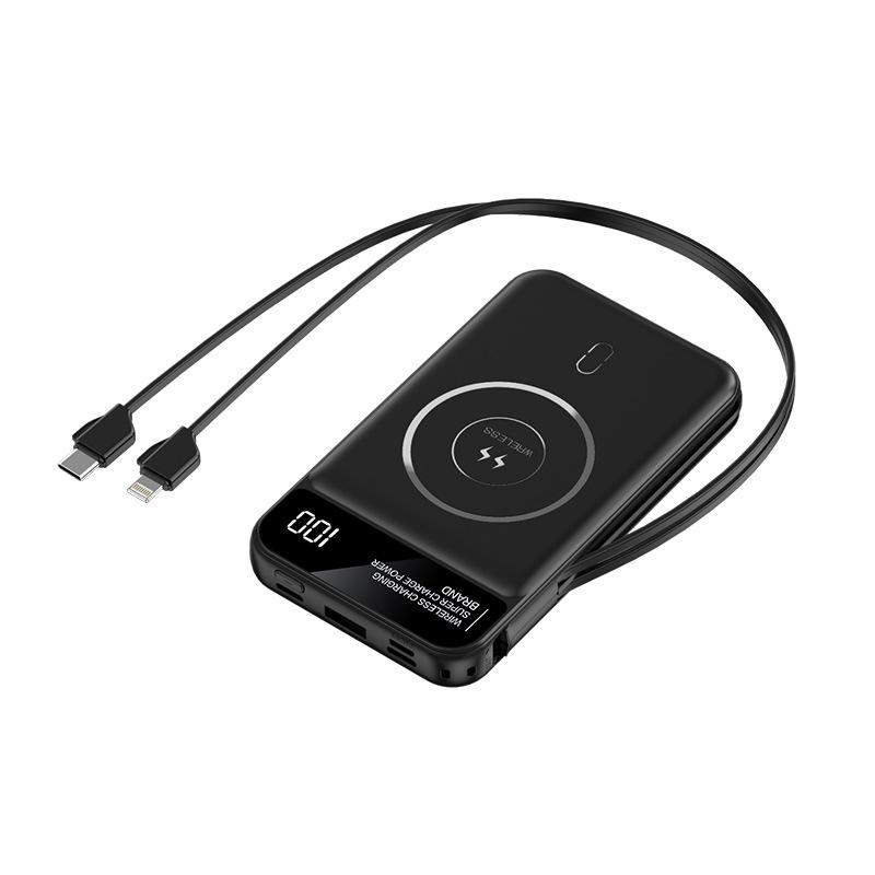 Ưu đãi đặc biệt Dòng mini khép kín 10000 mAh sạc nhanh nguồn điện di động hút từ tính magsafe Sạc không dây 15W sạc báu vật