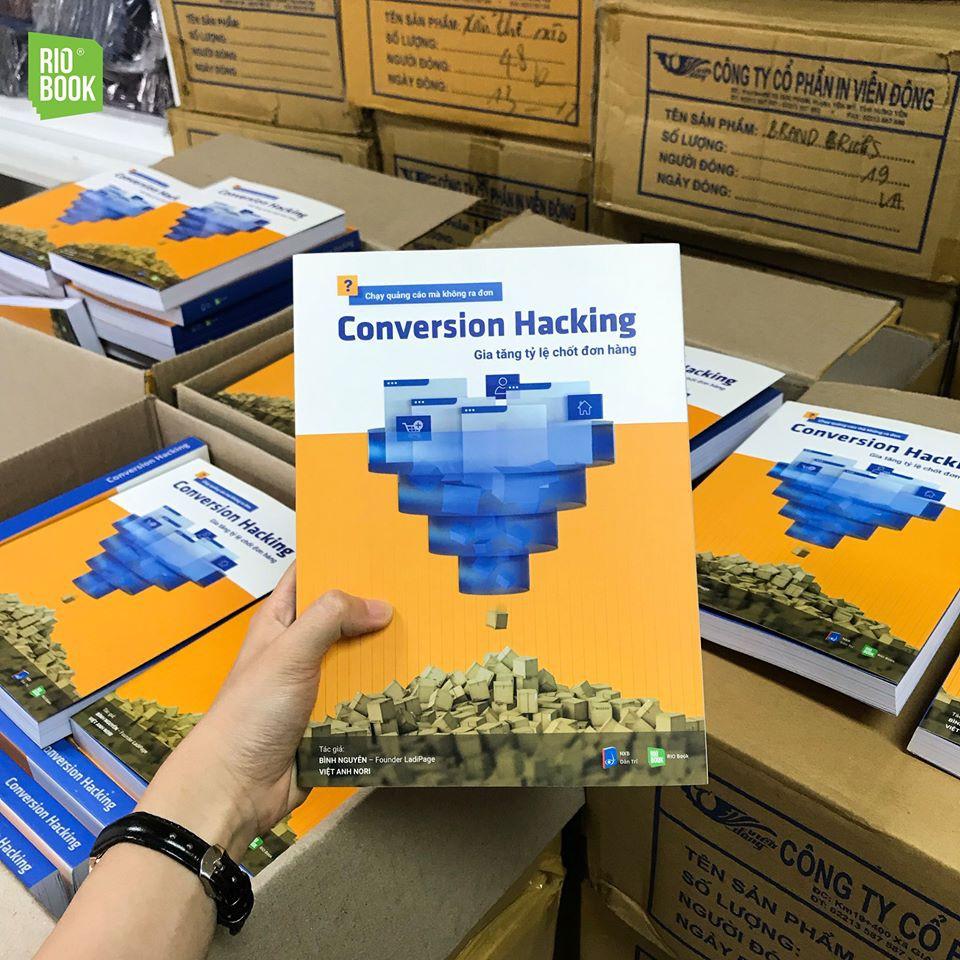 Sách Conversion Hacking Gia tăng tỷ lệ chốt đơn hàng - BẢN QUYỀN