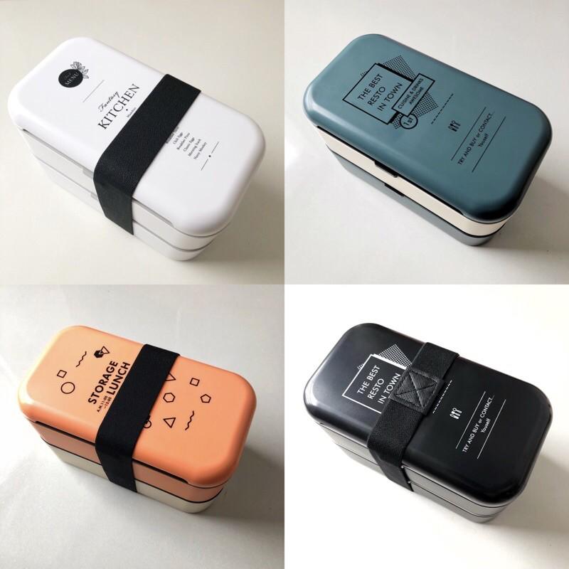 Hộp cơm giữ nhiệt 2 tầng