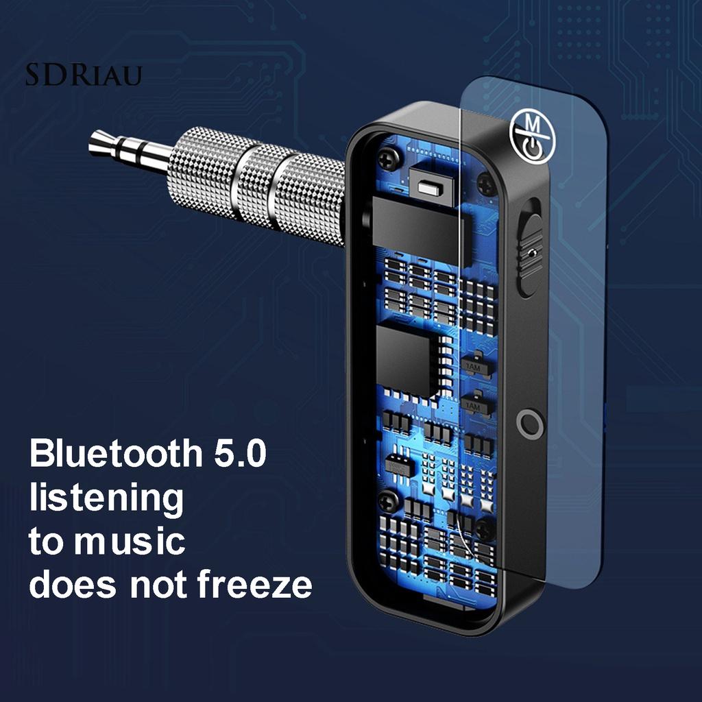 *QCDZ* 2 in1 Bluetooth Receiver Car Aux Hands-free Call Audio FM Transmitter Adapter