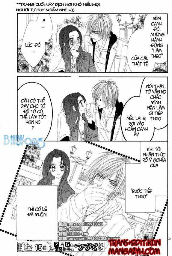 kyou, koi wo hajimemasu - mộng mơ đầu đời chapter 19 28