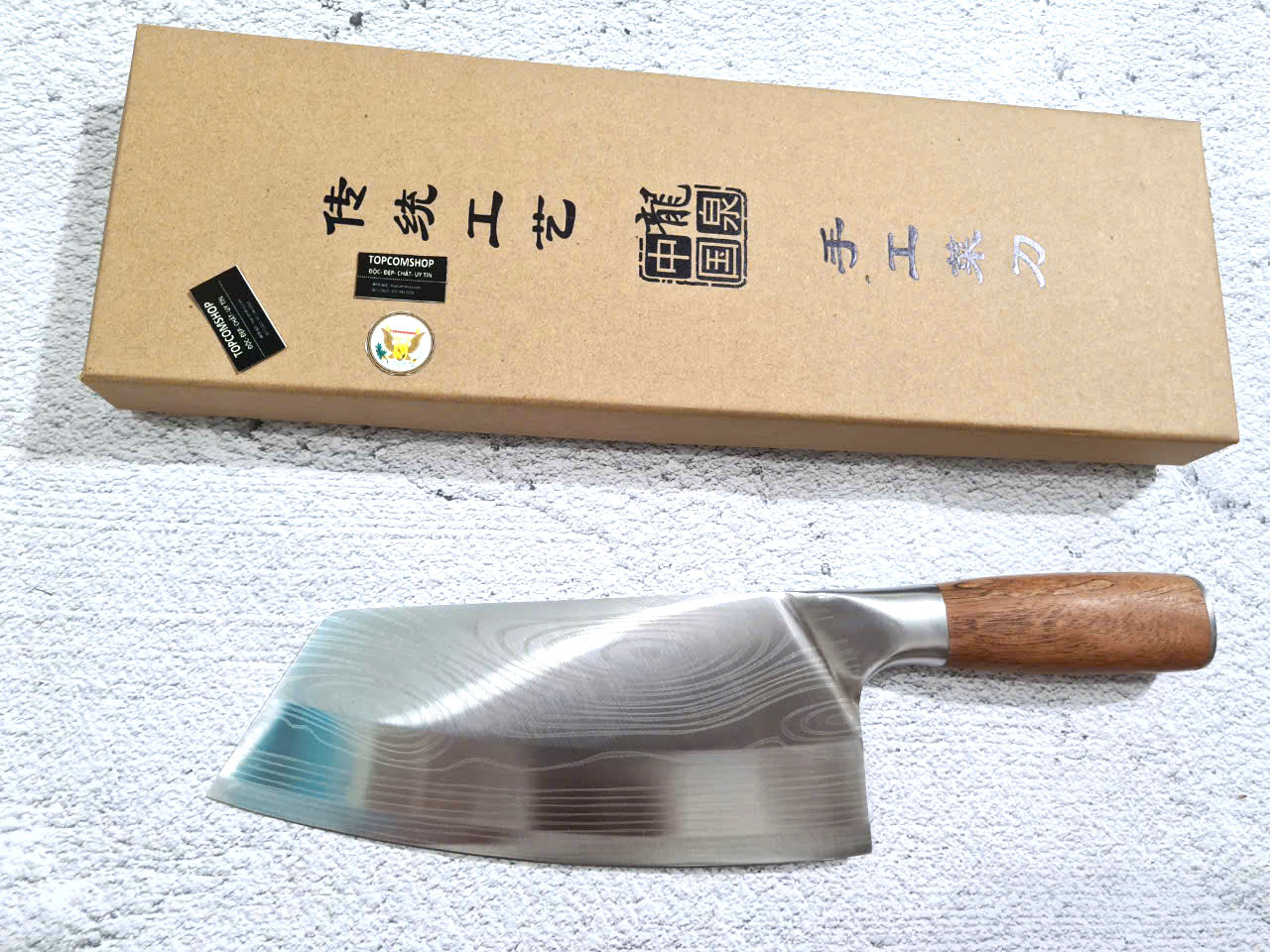 DAO - DAO BẾP NHẬT BẢN SANTOKU MÃ  A17 DT124 nt topcoomshop vn