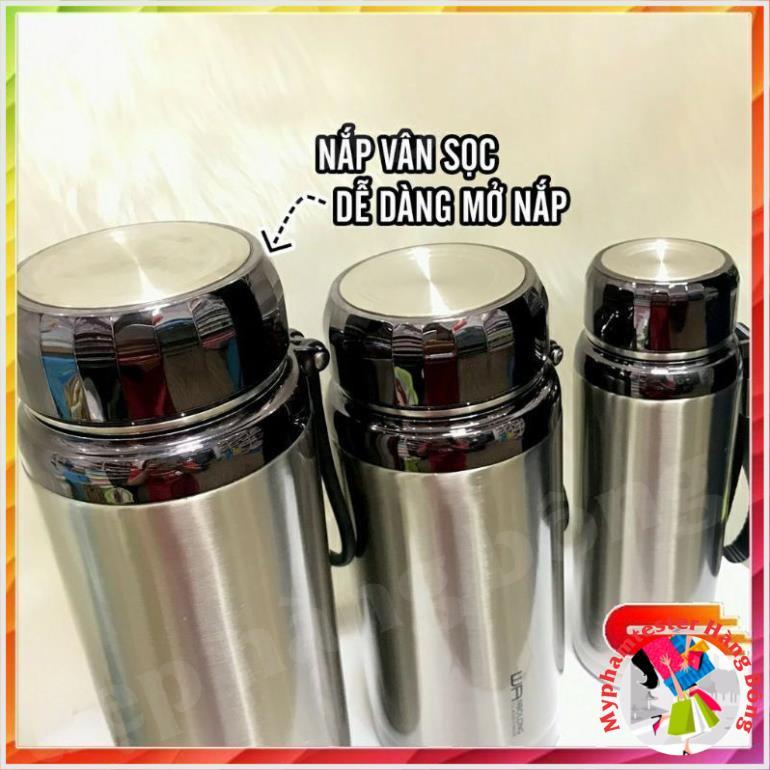 BÌNH GIỮ NHIỆT LẮP KIM CƯƠNG CAO CẤP 1500ml , giữ nóng giữ lạnh