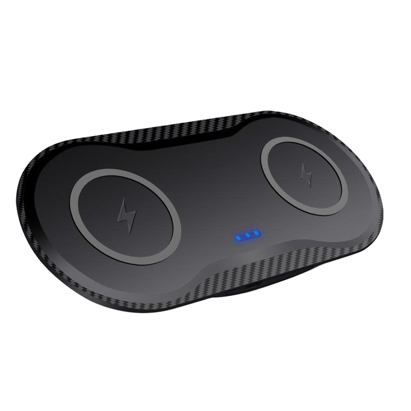Professional Qi Wireless Charger Dock Pad for Samsung S20 S10 Black New