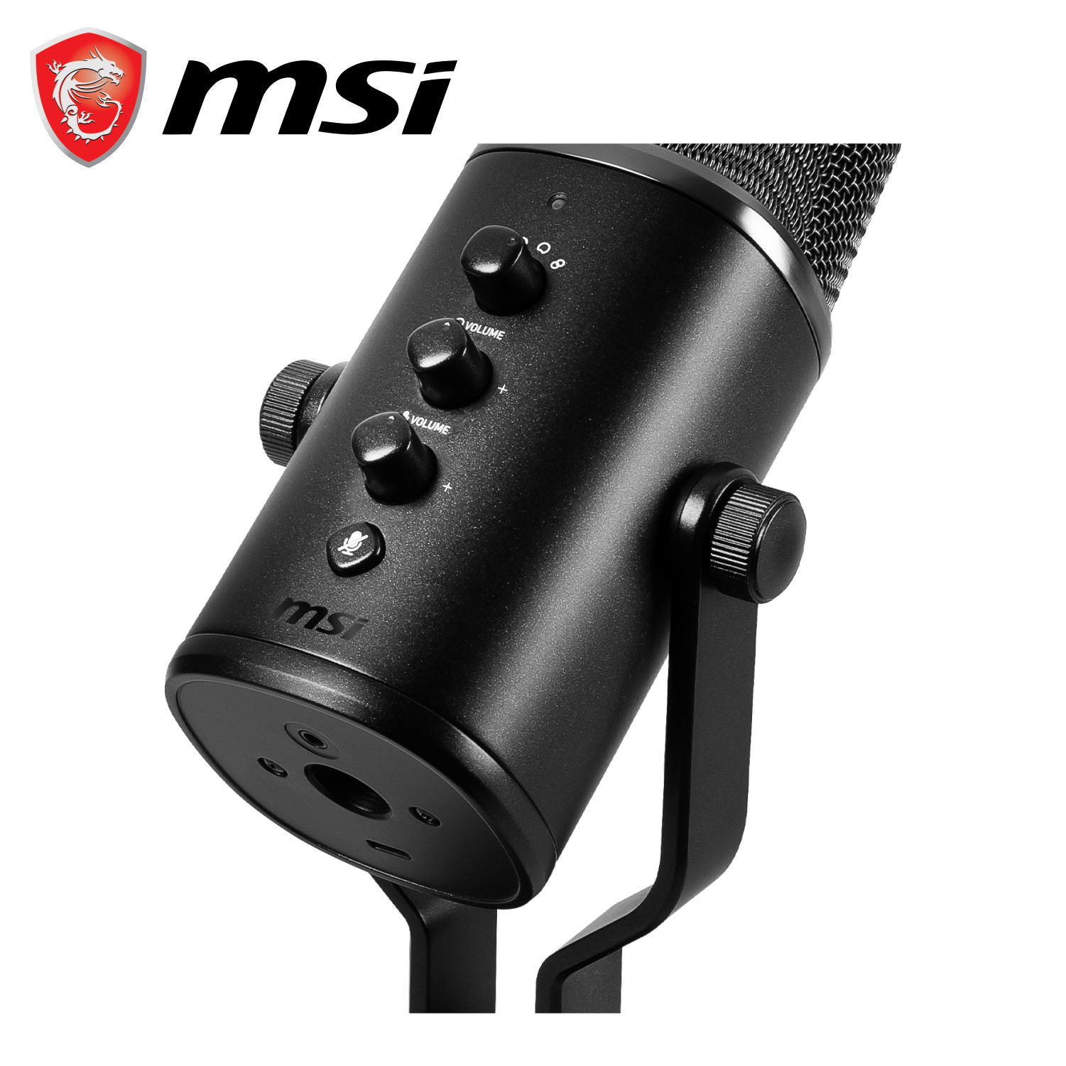 Micro MSI IMMERSE GV60 Mic Thu Âm Và Livestream Kèm Dây Cáp - Hàng Chính Hãng