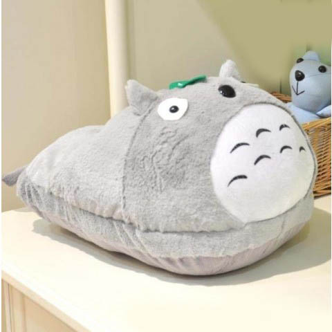 Dép bông Totoro đệm chân ngồi máy tính