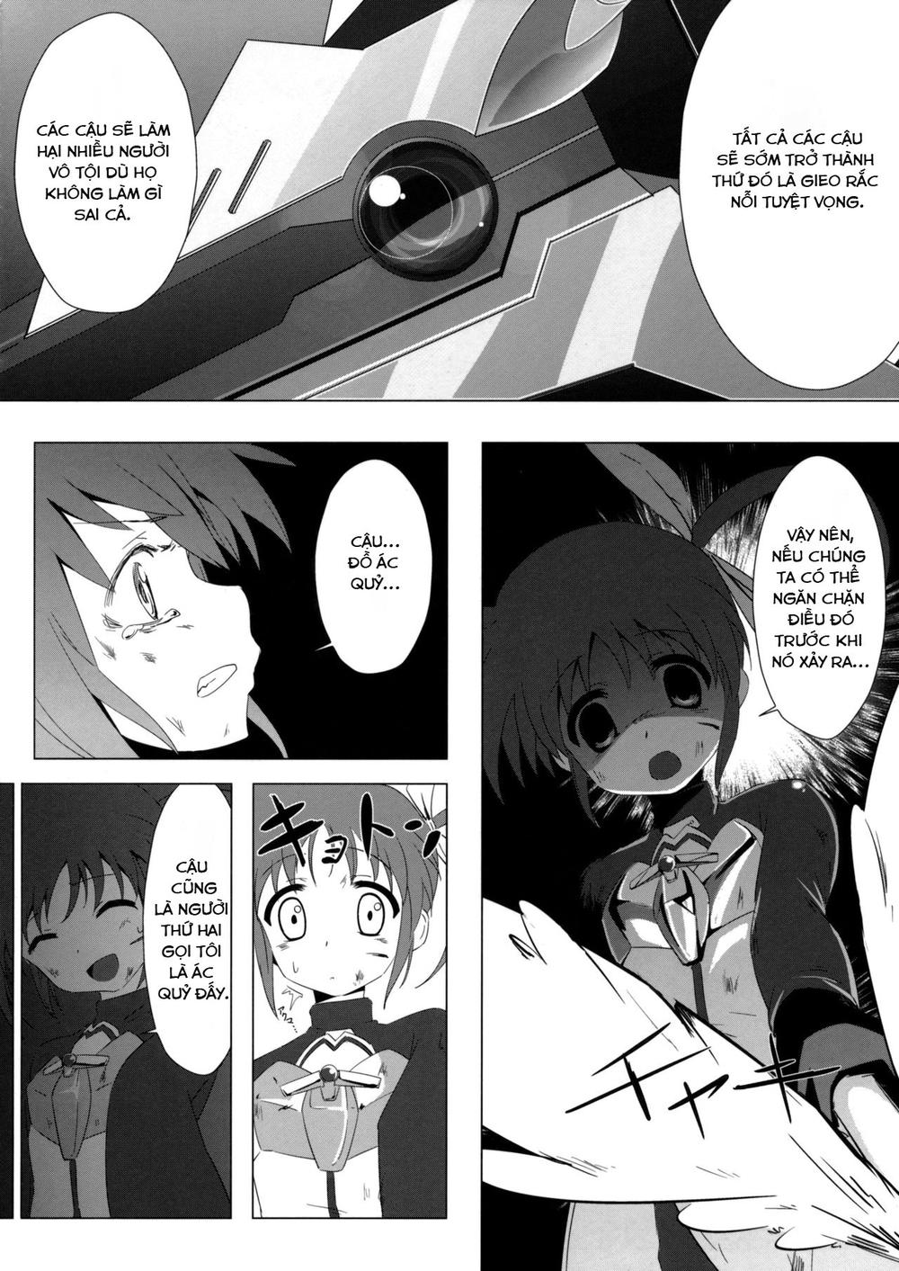 mahou shoujo lyrical nanoha x madoka (crossover) chapter 1 21