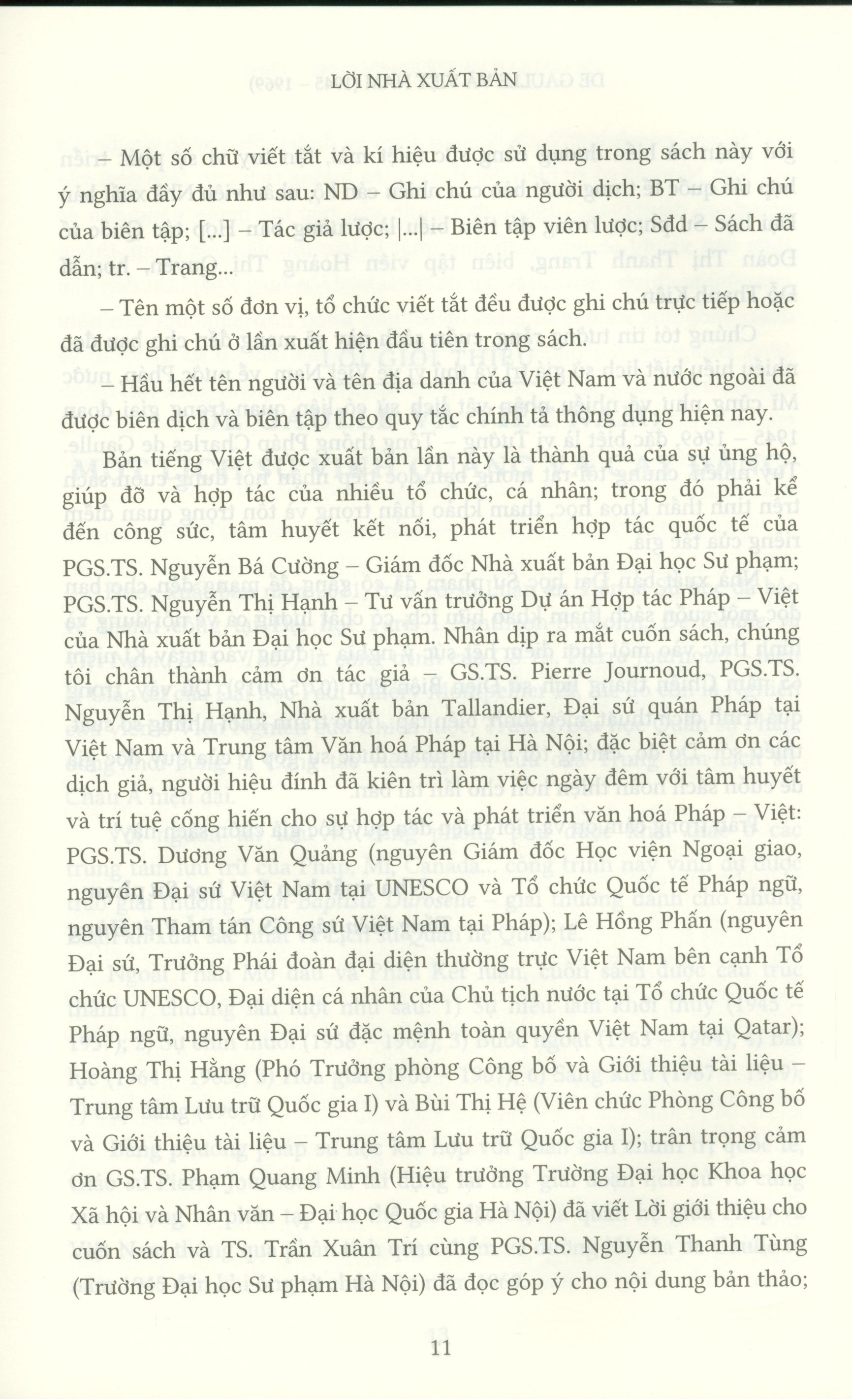 De Gaulle Và Việt Nam (1945-1969) - Bìa mềm