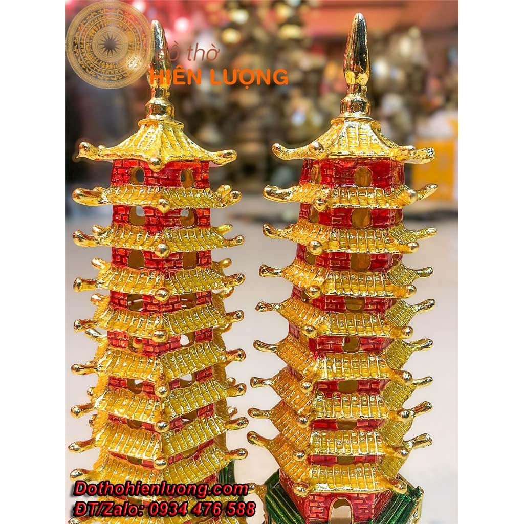 Tháp Văn Xương Màu 9 Tầng Cao 20cm
