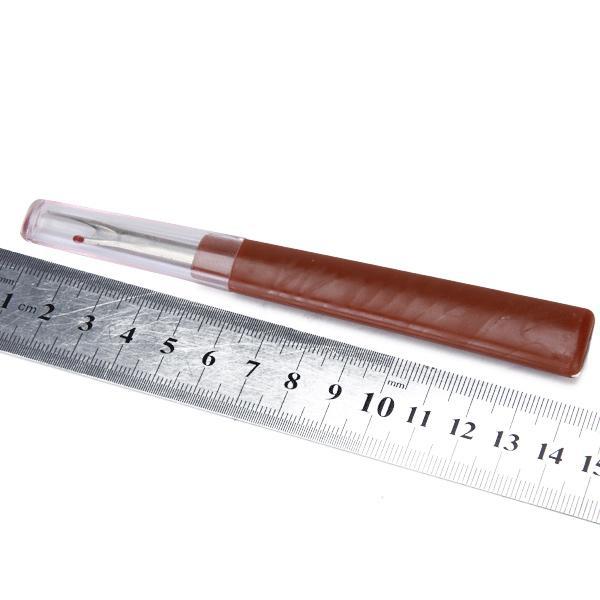 Brown Seam Ripper + Tomato Shape Pin Cushion Useful Sewing Tool