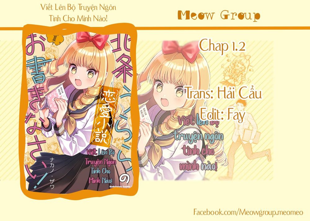 viết lên bộ truyện ngôn tình cho mình nào! chapter 1.2 1