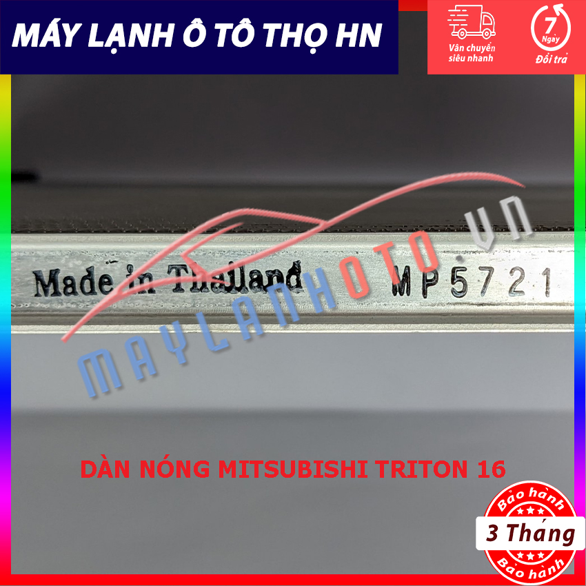 Dàn nóng Mitsubishi Triton 2015 Hàng xịn Thái Lan