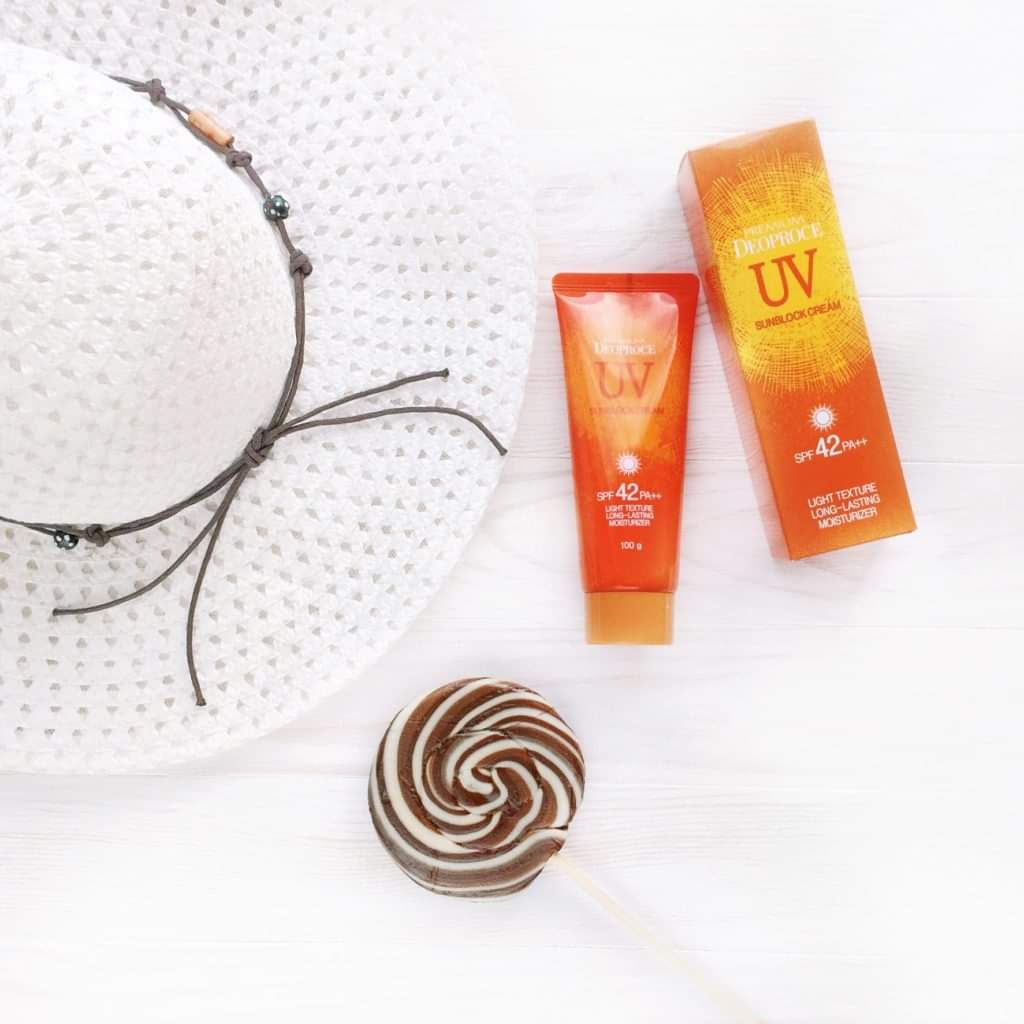 Kem chống nắng Deoproce UV Sunblock Cream 100g SPF 42 PA++