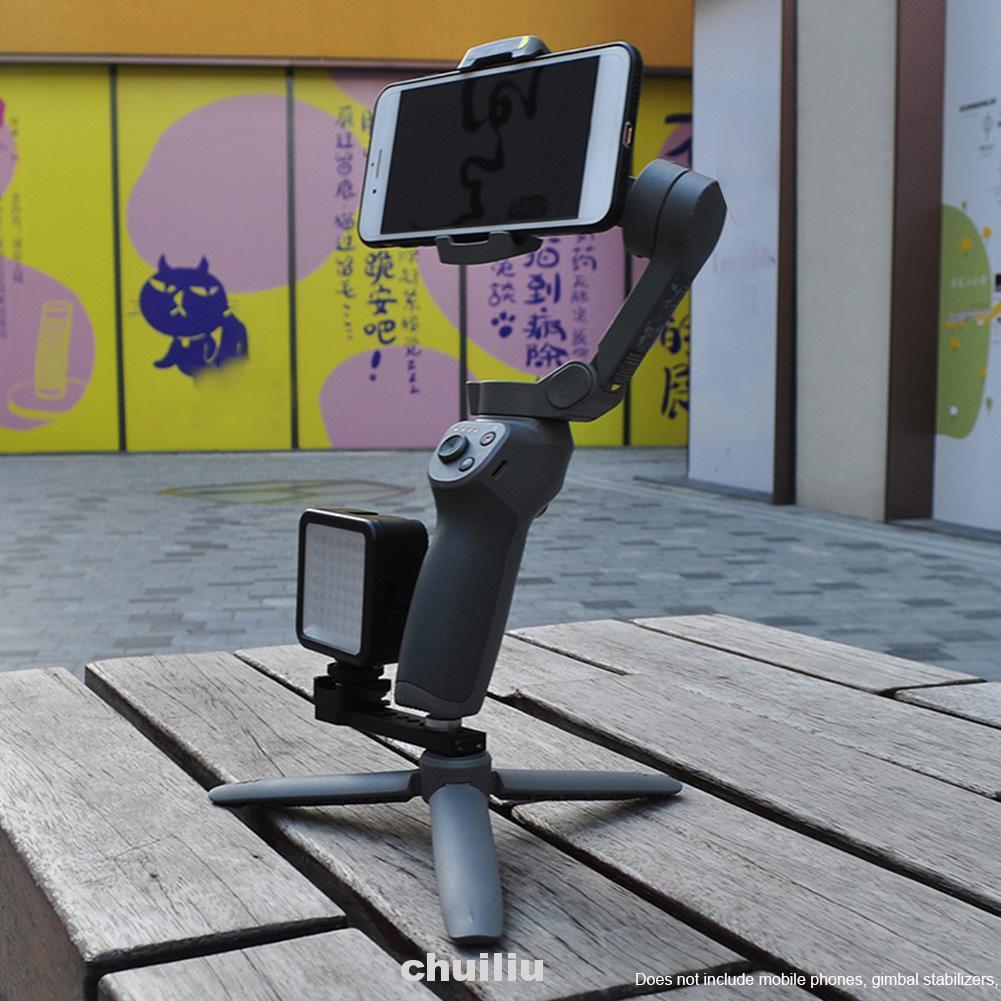 Chân Máy Ảnh Tripod Có Đèn Led Cho Dji Osmo Mobile 4 3