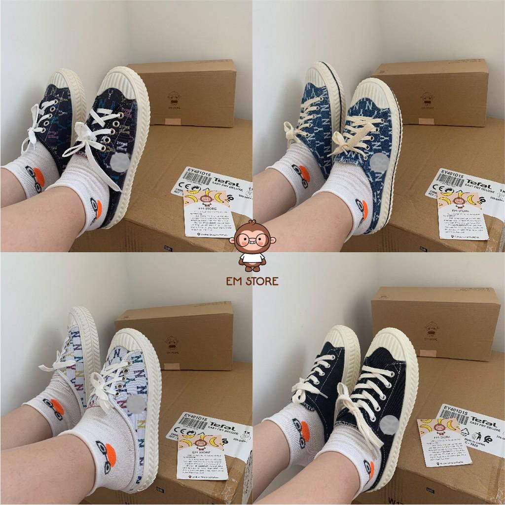 GIÀY SNEAKER EM HOME NỮ HỞ GÓT NHIỀU MÀU NY CÁ TÍNH IN CHỮ THÂN GIÀY THOÁNG MÁT DỄ PHỐI ĐỒ ĐI HỌC ĐI CHƠI