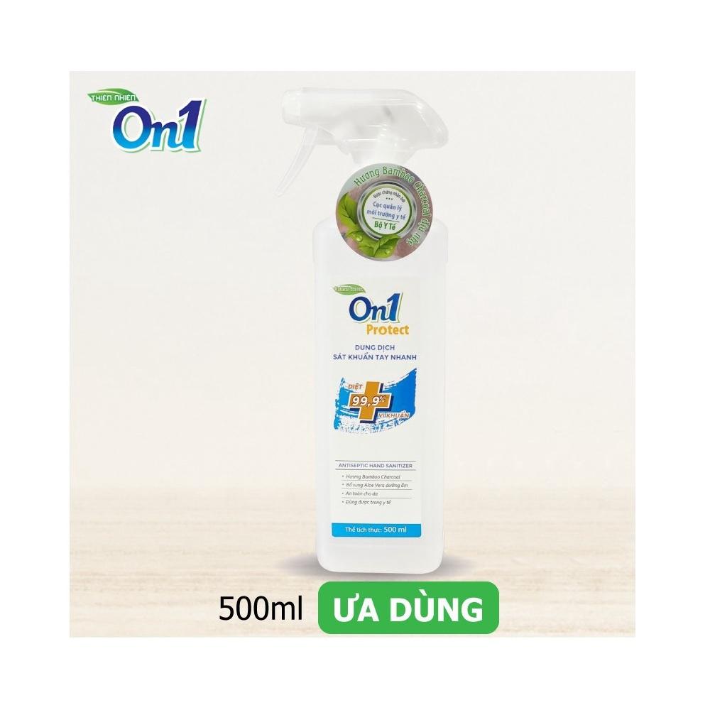 Dung dịch rủa tay diệt khuẩn On1 Protect 500ml