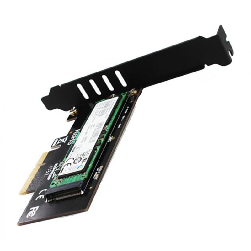 M.2 NVMe SSD to PCIE 3.0 X4 Adapter M Key Interface Card, Support PCIE x4 x8 x16 Slot