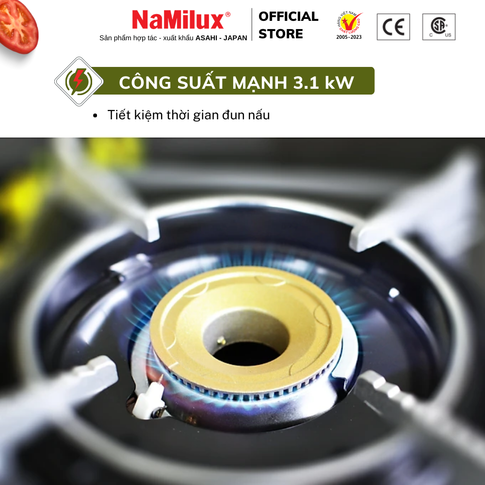 Bếp gas Mini Cao Cấp Namilux NH-P3031PS-Hàng Chính Hãng