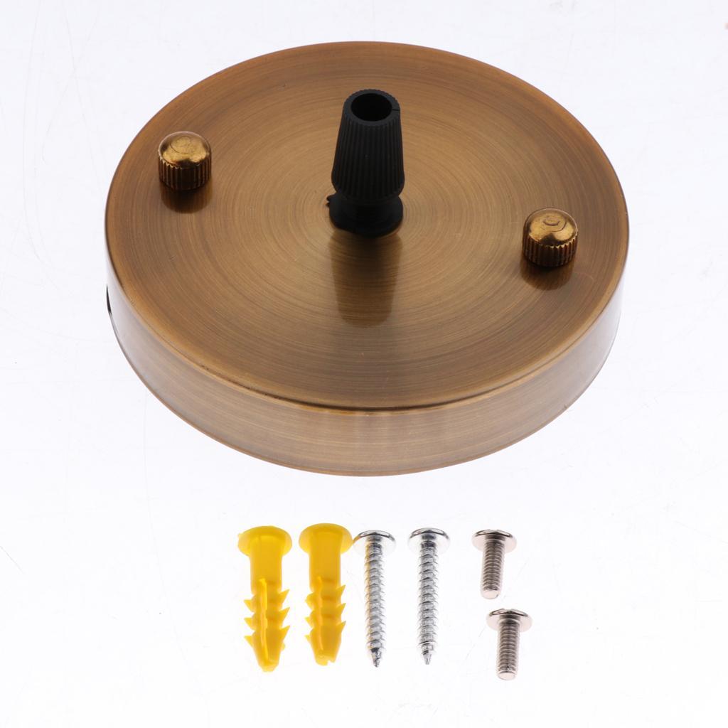 E27 Metal Lamp Socket Vintage Hanging Pendant Light Pendant Light Fixture #1