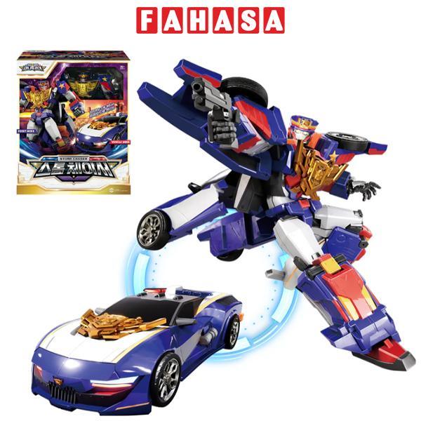 Đồ Chơi Siêu Xe Biến Hình Robot Cảnh Sát Oai Vệ Storm Chaser - Miniforce 505010