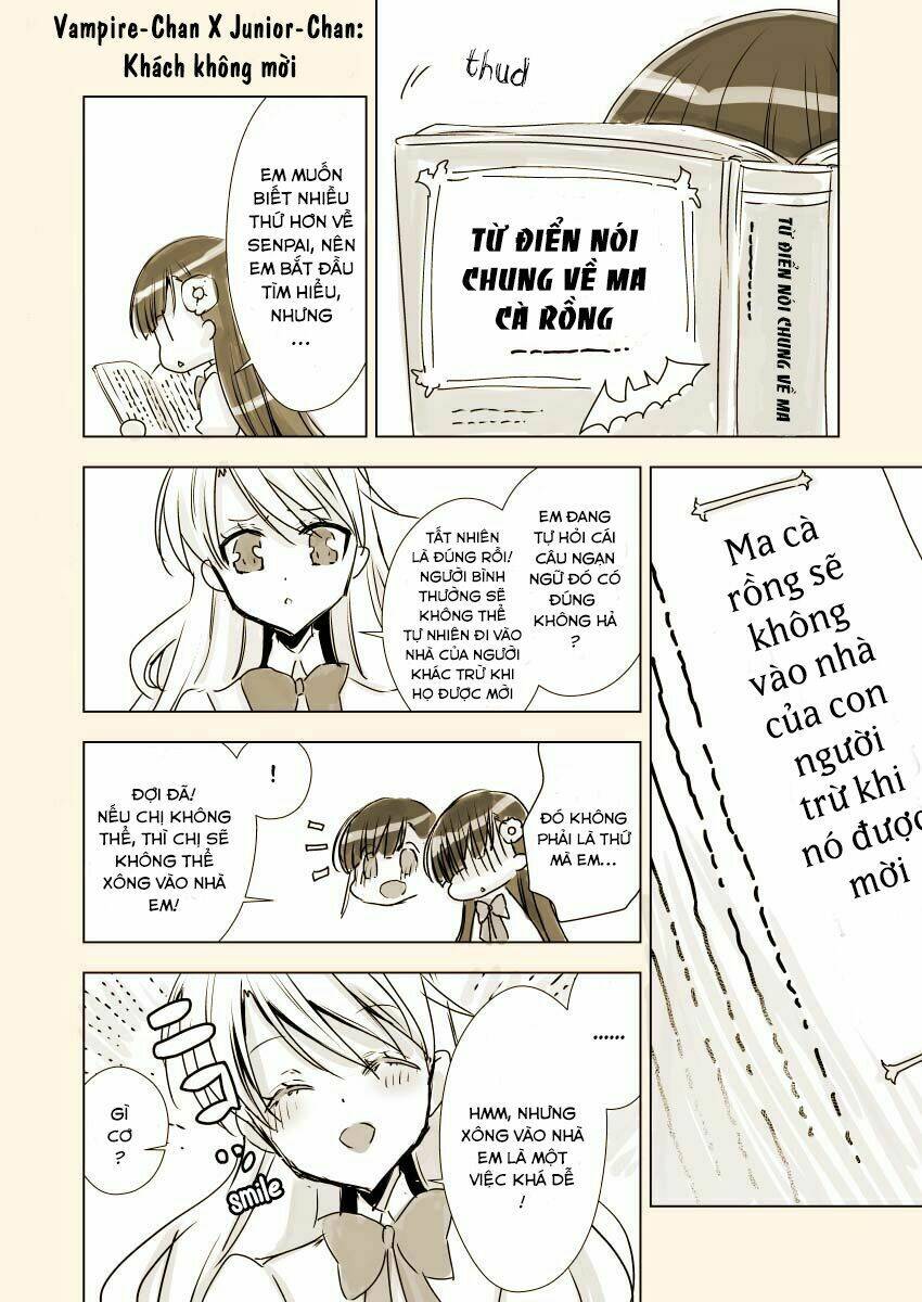 Kyuuketsuki-chan to Kouhai-chan chapter 11.6 18