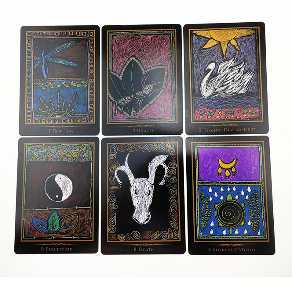 Bộ Bài Oracle Shamanic Healing 44 Lá Bài Tặng File Tiếng Anh Và Đá Thanh Tẩy
