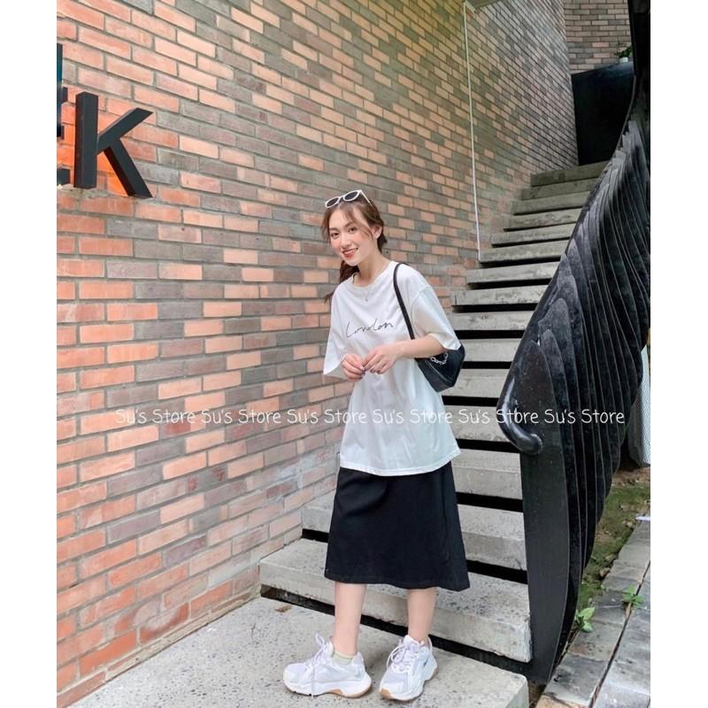 Áo thun chữ London - A.studio hàng QC