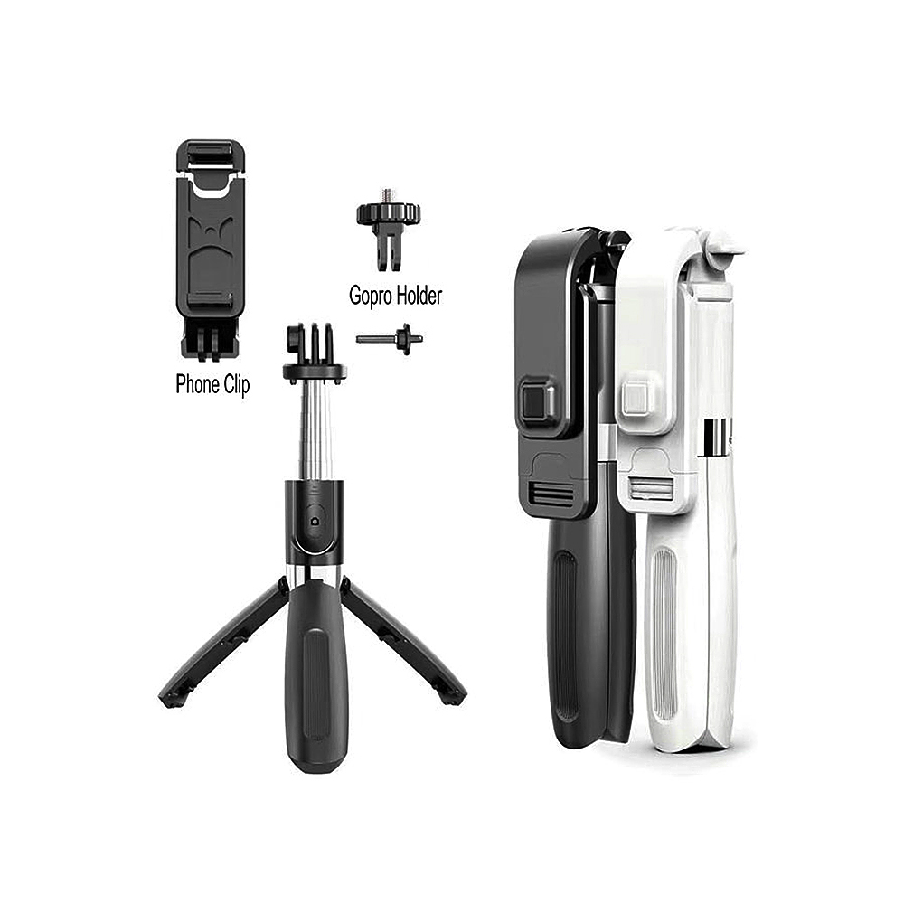 Gậy chụp ảnh tự sướng không dây Bluetooth 4.0 có thể gập lại cho máy ảnh Gopro SmartPhones L02