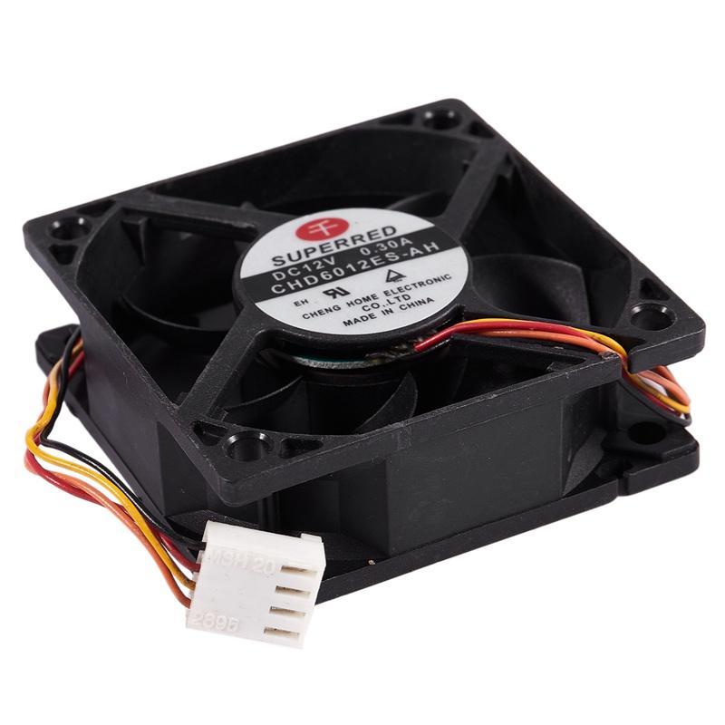 Quạt Tản Nhiệt Máy Tính 4 Pin DC 12V 0.3A 60mm Cd6012Es-AH