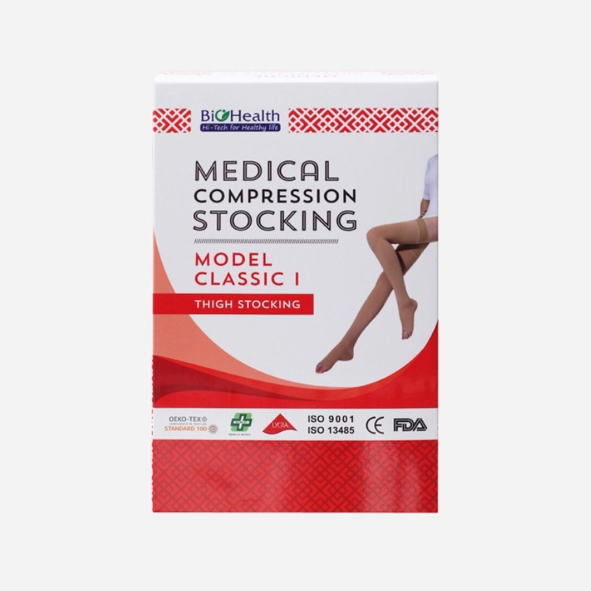 Vớ đùi y khoa BioHealth classic, vớ cấp độ 1
