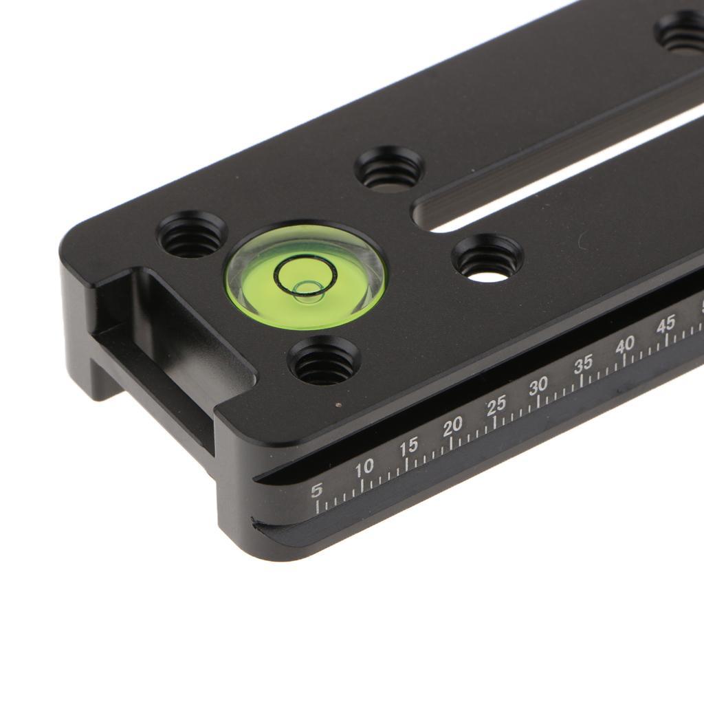 200mm Nodal Slide Rail Quick Release Plate Clamp for Panoramic Arca