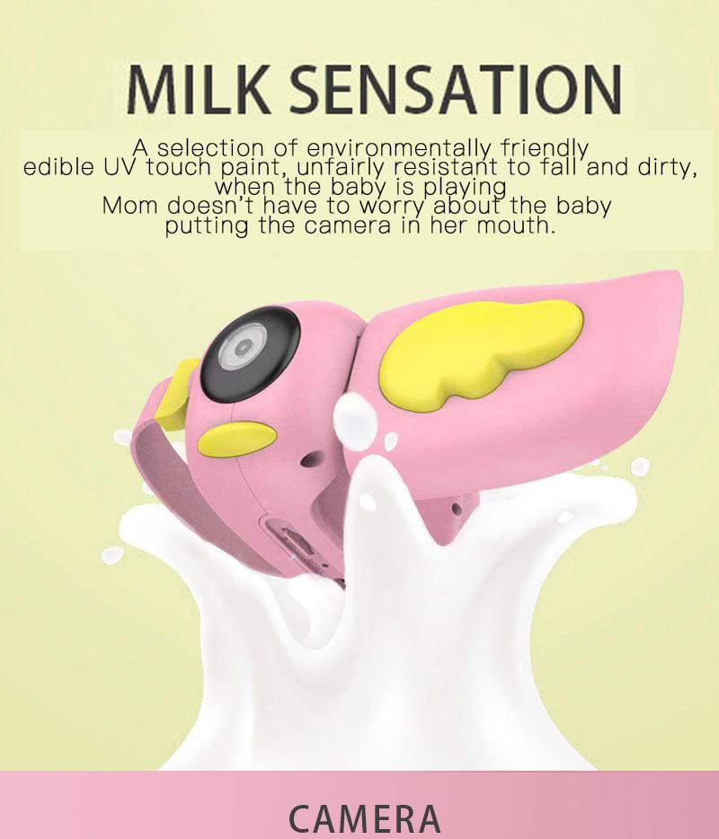 Máy quay phim trẻ em kỹ thuật số Trẻ em Máy quay video 15M Pixel tự động tập trung vào việc quay video với Màu quà tặng màn hình TFT 2.0 "