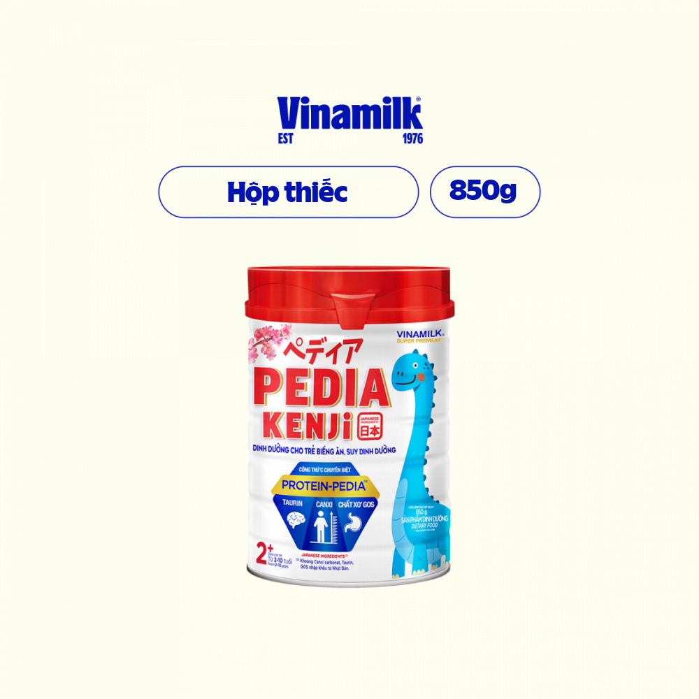 Sữa bột Pedia Kenji 2+ - Hộp thiếc 850g