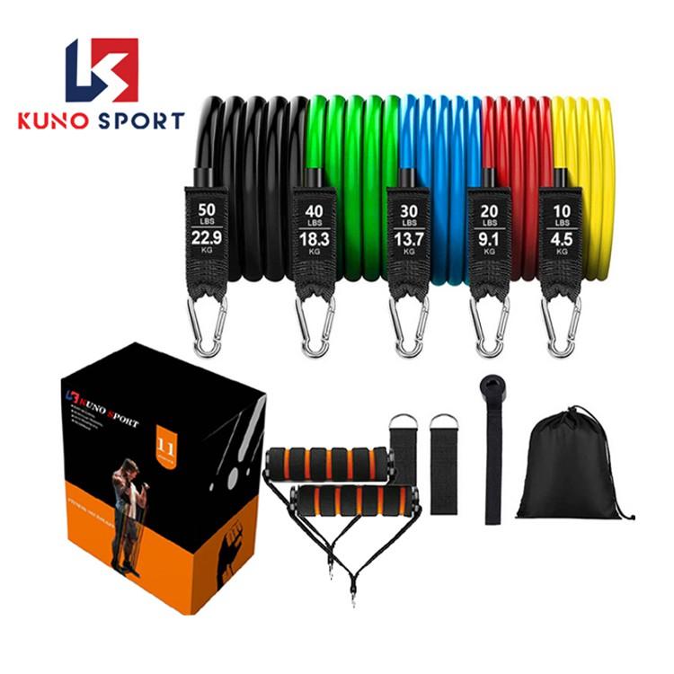 Dây Ngũ Sắc KUNOSPORT Tập Gym Đa Năng Full Body - Dây Kháng Lực Tập Gym Tại Nhà