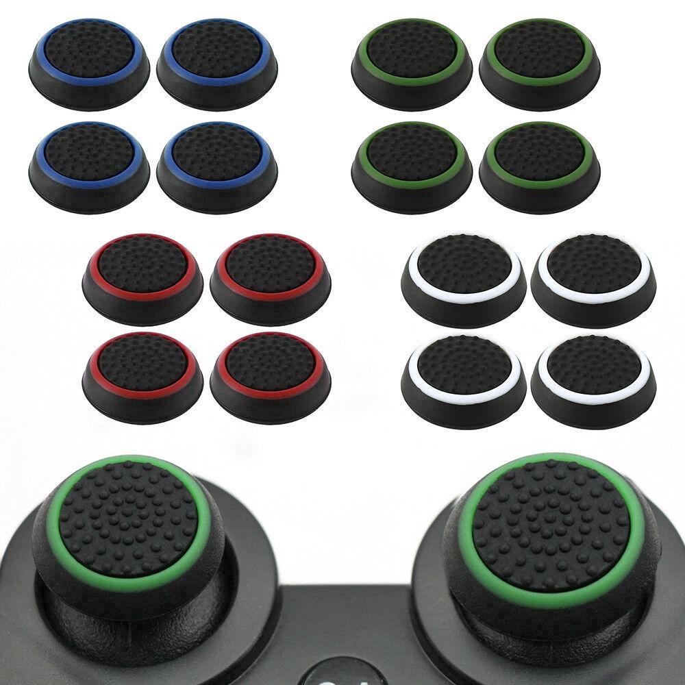 Bộ 4 Nút Bọc Nút Bấm Bằng Cao Su Mềm Cho Tay Cầm Chơi Game PS3 PS4 XBOX
