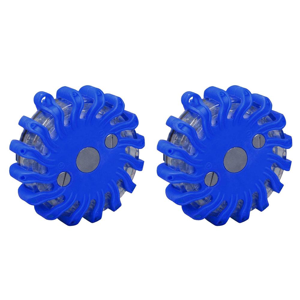 2 Xanh Dương An Toàn Bùng Xe Bên Đường Đèn Hiệu Cấp Cứu Flash Đèn Cảnh Báo