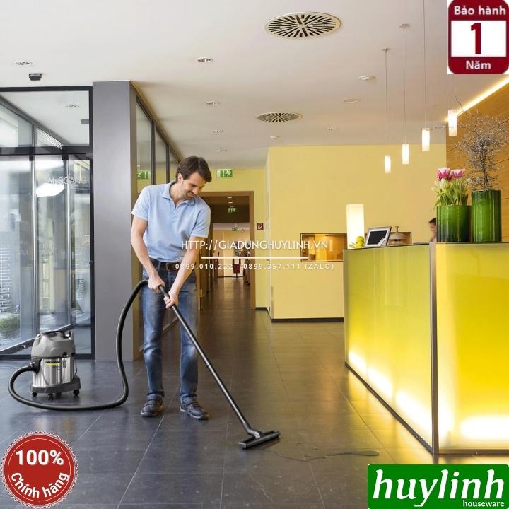 Máy hút bụi khô và ướt công nghiệp Karcher NT 20/1 Me Classic - Dung tích 20 lít - 1500W - Hàng chính hãng