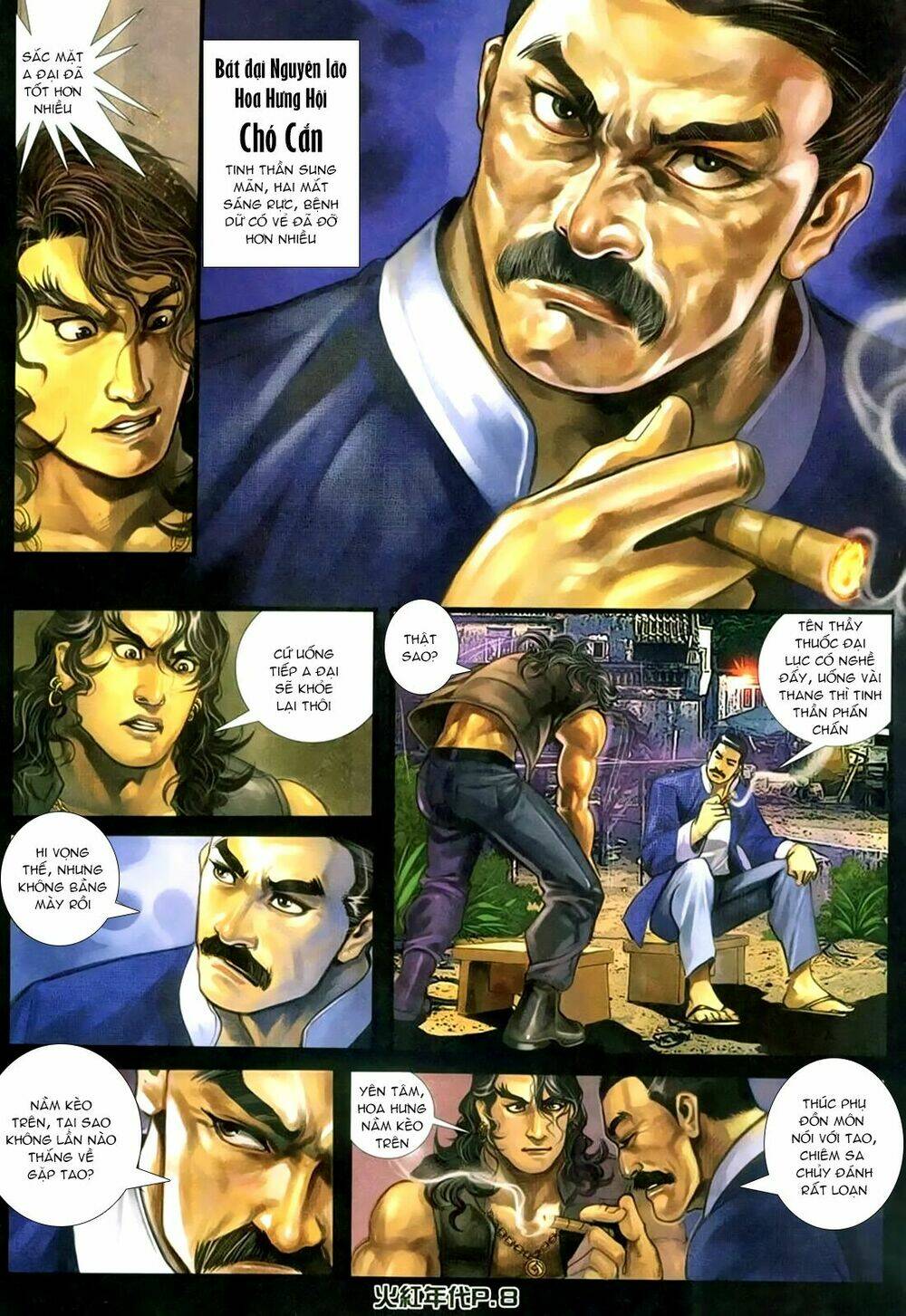 hỏa hồng niên đại hắc cốt đường chapter 151 5