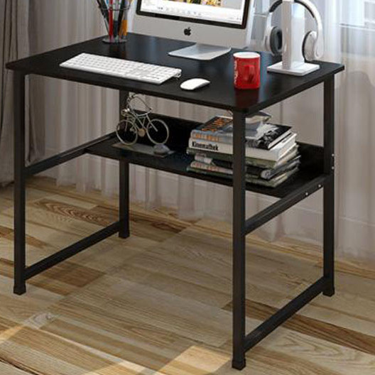 Bàn Làm Việc Kệ Lửng 80CM - ĐEN