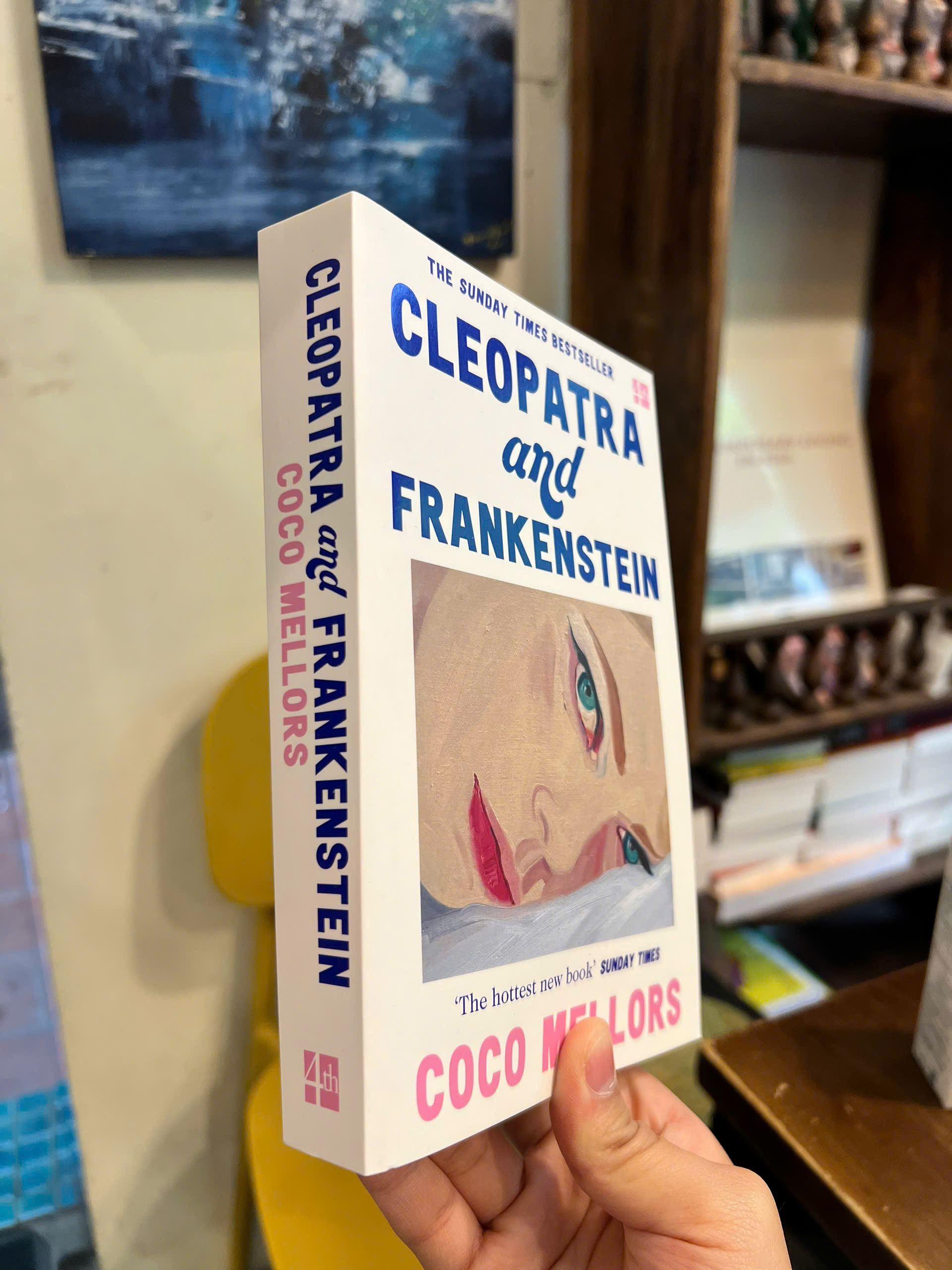 Sách - Cleopatra and Frankenstein by Coco Mellors | Literary Fiction / BookTok / Ngoại văn Nhập khẩu