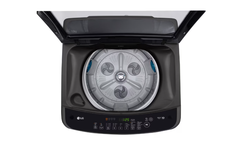 [Chỉ giao Miền Bắc/Nam] Máy giặt lồng đứng LG Inverter 10kg màu đen T2310VS2B - Hàng Chính Hãng