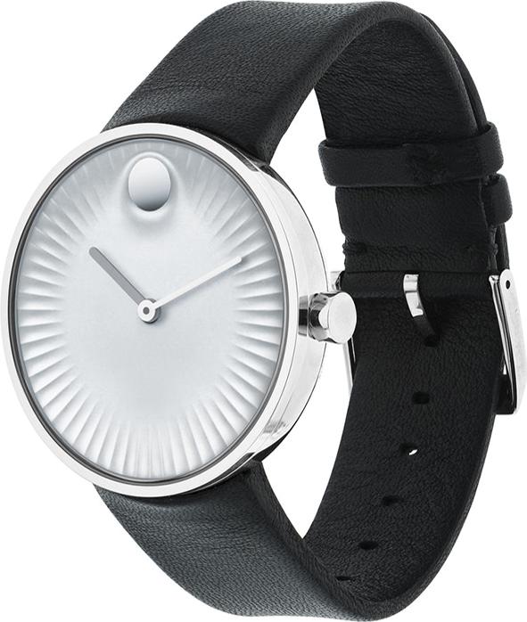 Đồng Hồ Nam Dây Da Movado 3680001 (40mm) - Mặt Trắng