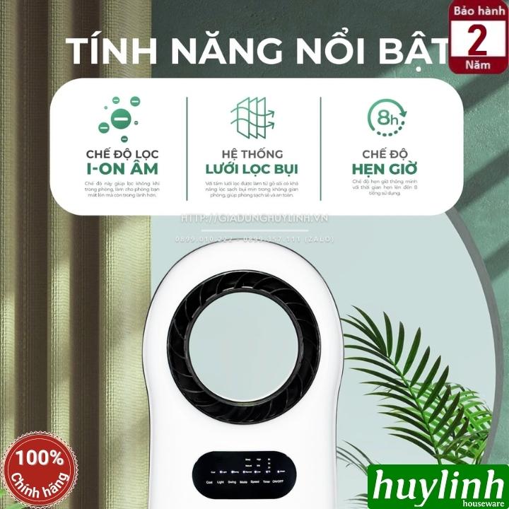Quạt làm mát không cánh Magic ECO AC-301 - Có Remote - Hàng chính hãng