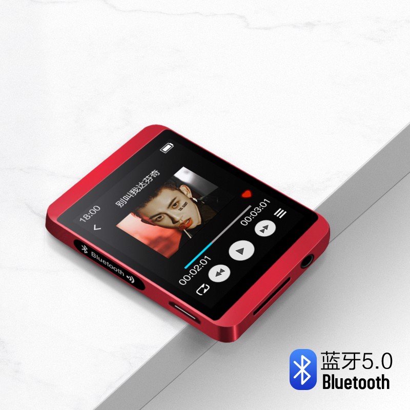 Ruizu M5 - Máy Nghe Nhạc Bluetooth, Màn Hình Cảm Ứng- Hàng chính hãng