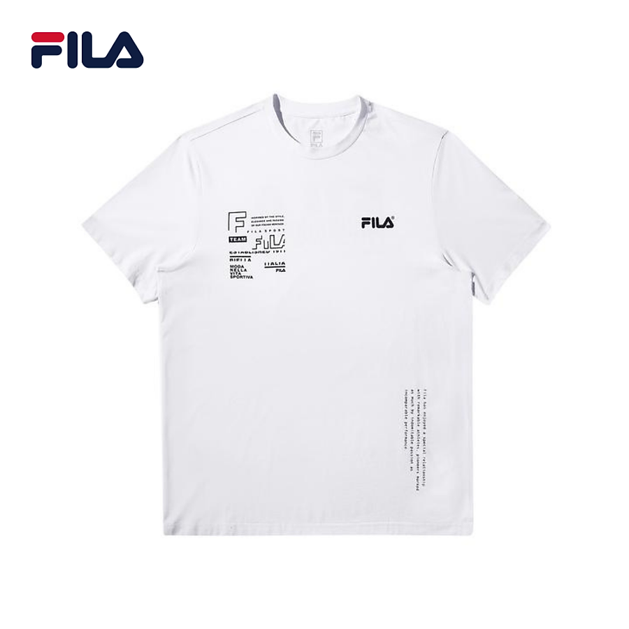 Áo Thun Unisex FILA Barcode Logo Graphic FS2RSD2207X